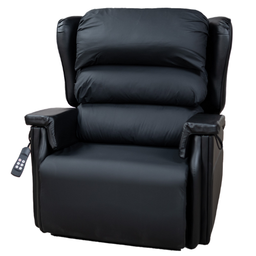 Configura Bariatric Chair, Black Vinyl, TIS, 254kg 16”H , 28"W
