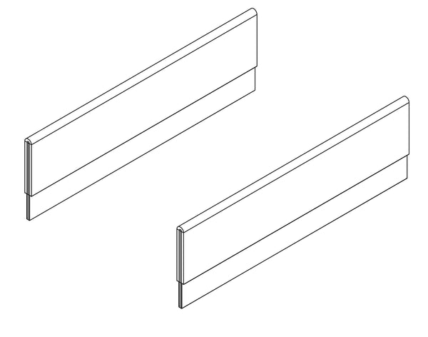 Empresa Bed | 3/4 Length Side Rails Bumpers (X2)