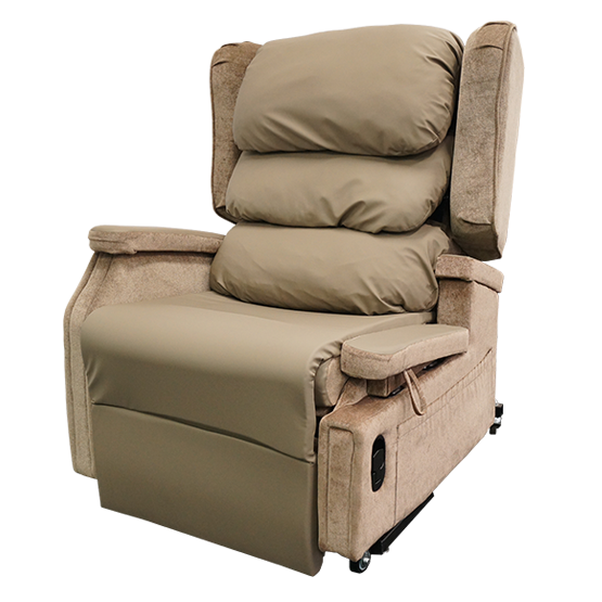 Configura Comfort Left Dropdown Armrest in Duratek, SMALL Enable