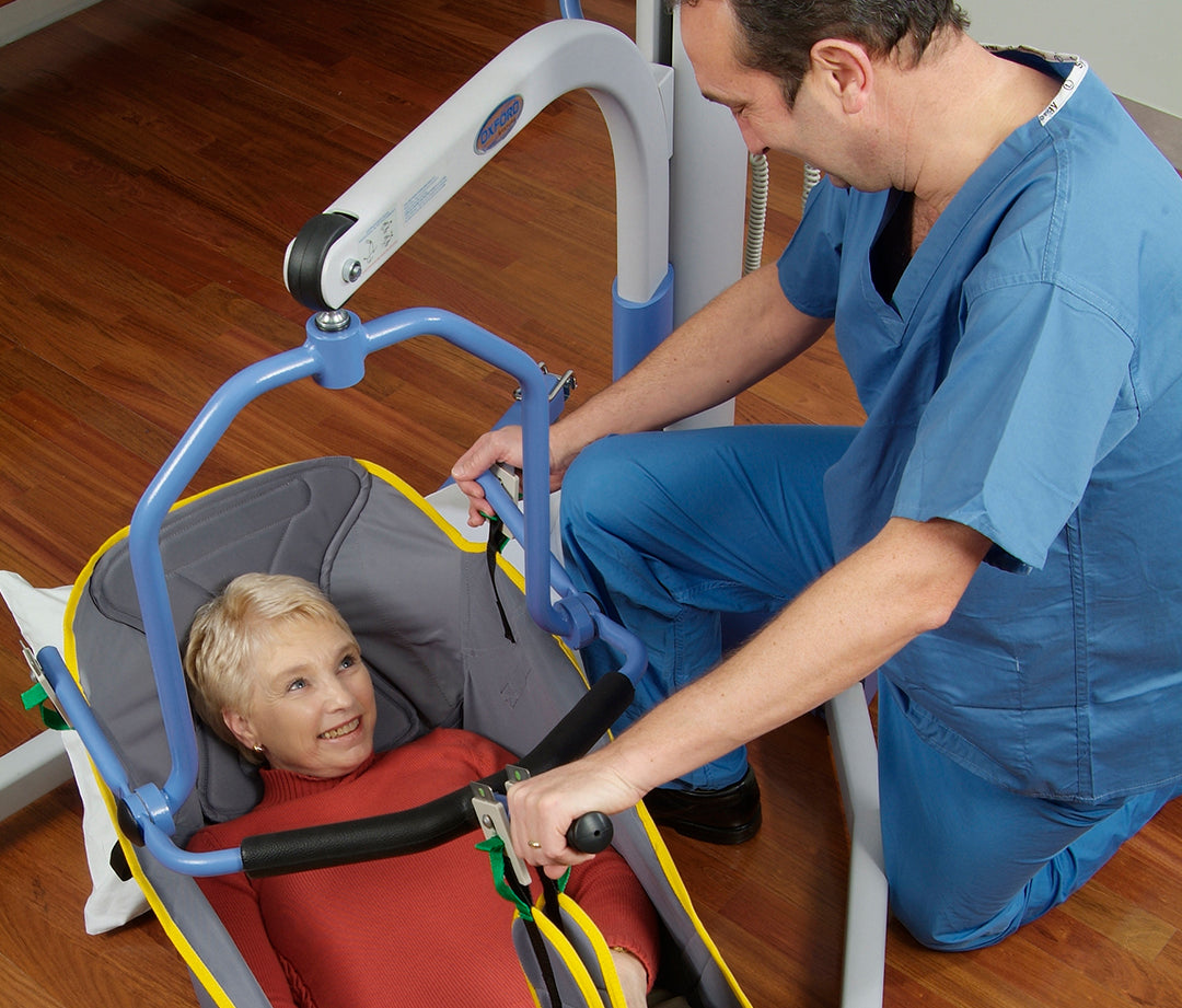 How to Safely Transfer Patients Using a Floor Hoist