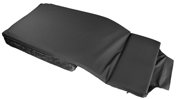Configura Comfort | Overlay Seat Cushion, Black Vinyl, SMALL